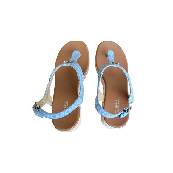 Michael Kors Baby Blue Espadrille sandals - Picture 5 of 7